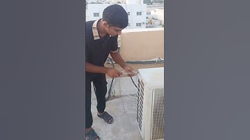 Ac compressor changing #shortvideo #acwork #airconditioning