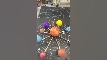 Solar system project | solar system working model 3d |school project #3dmodel #solarsystem