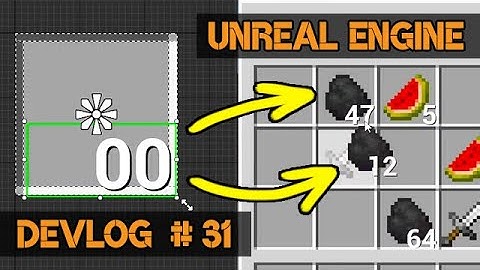 How to Stack Items - Minecraft Inventory Part 3 | Devlog 31 - Unreal Engine GameDev