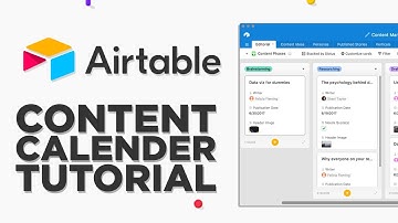 How To Use Airtable Content Calendar (2022 Project Management)