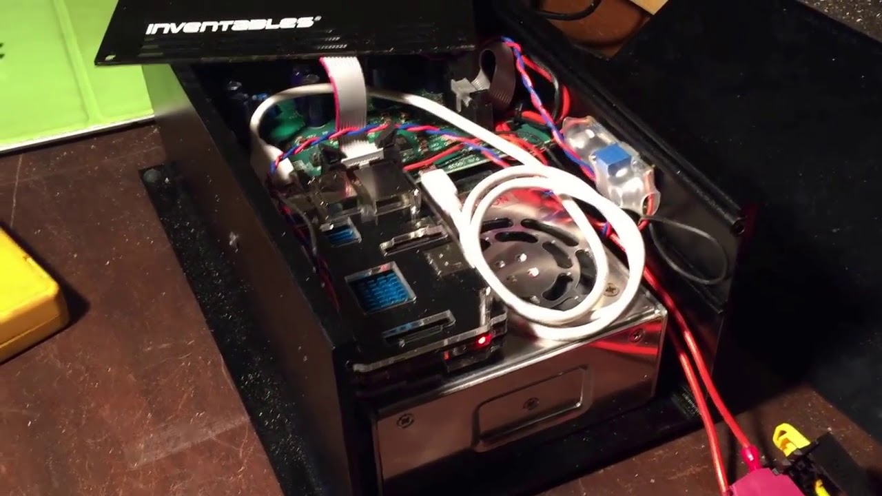X Carve cnc Controller w / Integrated Pi - YouTube