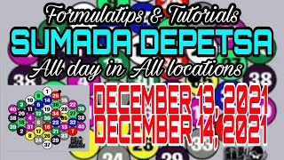 STL SUMADA DEPETSA, DECEMBER 13&amp;14, 2021. #ALL DAY IN ALL LOCATIONS#Formulatips &amp; Tutorials...