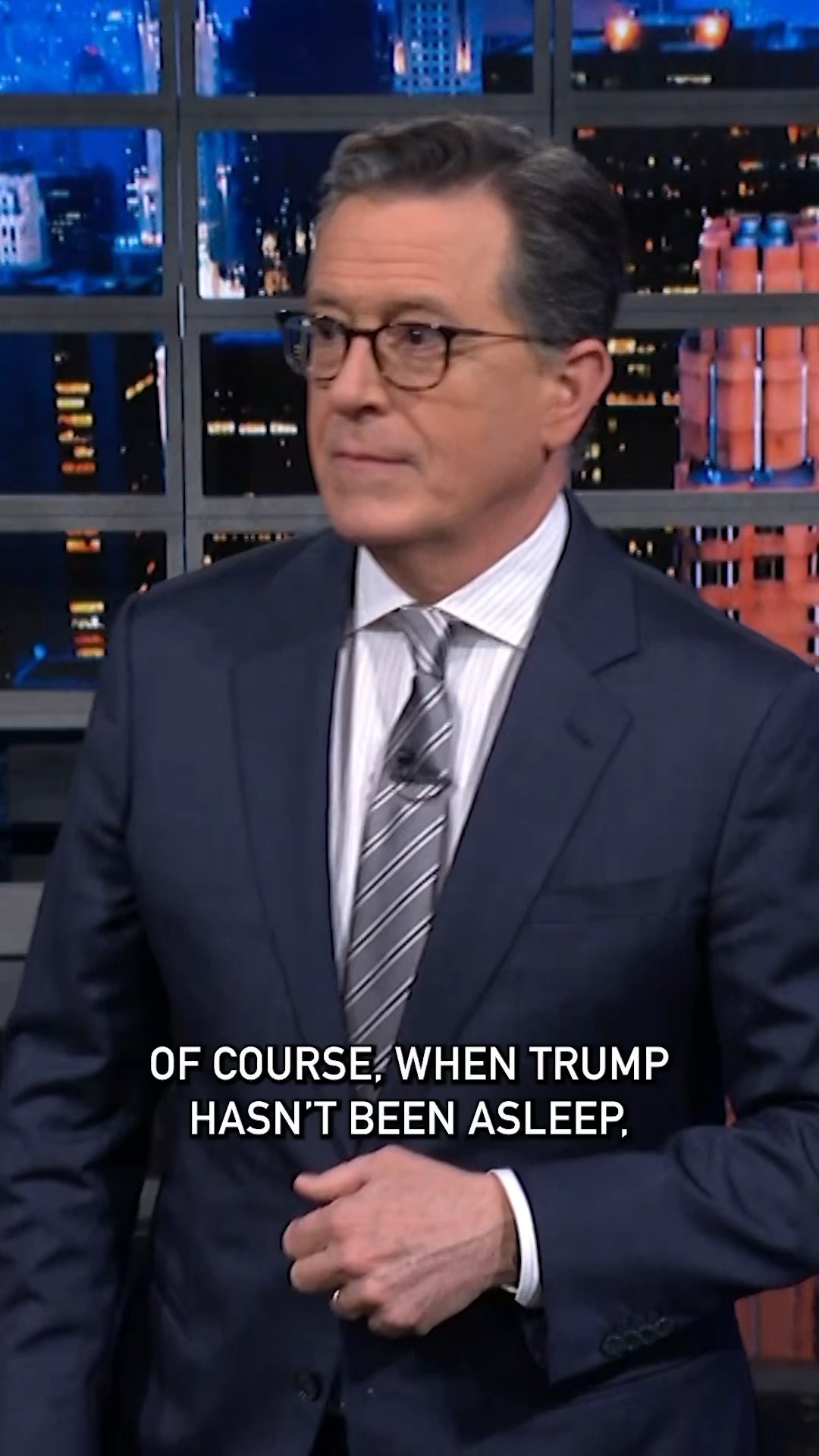 Judge Merchan fines Trump $9,000 for repeatedly attacking witnesses online. #Colbert #shorts