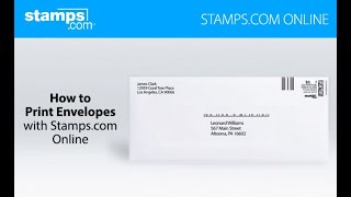 How to Print Postage on Envelopes, Stamps.com Online Nov 2019