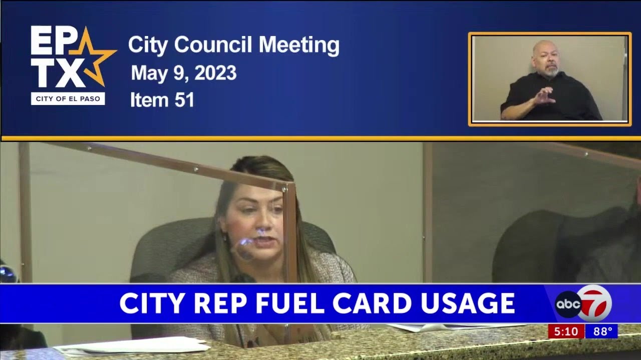 City Representative Hernandez addresses questions on alleged "excessive" use of city-issued ...