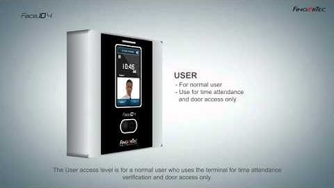 Face ID 4   Level of Access Video 3 of 15)