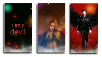 I Am A Devil Of My Word || New Trending Status editing || Kinemaster video editing