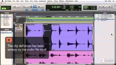Pro Tools 10 112: Advanced Editing Techniques - 7 Exporting Clip Definitions
