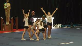 Lady Eagles Elite Group Stunt Allgirl Senior Max L6 on SCC 2017