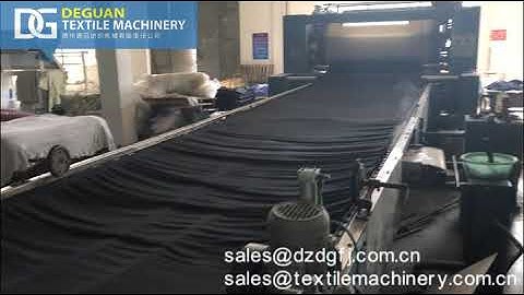DG DEGUAN Open Width Compactor For Textile Finishing Machine