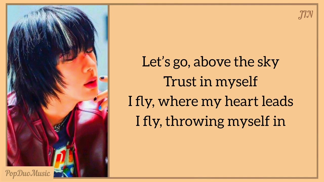 JIN (진) - 오늘의 나에게 (To Me, Today) Lyrics (English Translation) | PopDuoMusic
