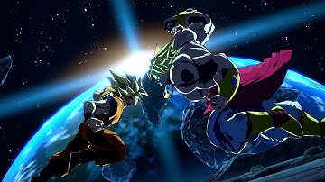 Goku Destroys Broly With Bury The Light