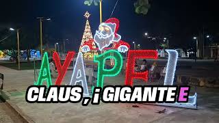 LUCES NAVIDAD PARQUE DIDACTICO AYAPEL 2025