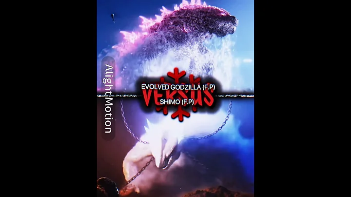EVOLVED GODZILLA (GXK) VS SHIMO (GXK) #debateedit #gxk #evolvedgodzilla #shimo #alightmotionedit