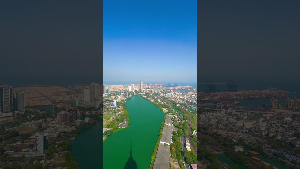 Colombo City View from Lotus Tower | Stunning Daytime Skyline 🇱🇰🌆 