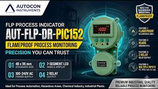 AUTOCON FLP Process Indicator AUT-FLP-DR-PIC152 | Flameproof Digital Indicator