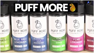 The End Of Disposables? Puff More E-Liquid Range