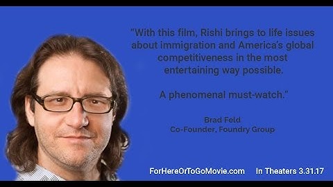 Video Message from Brad Feld