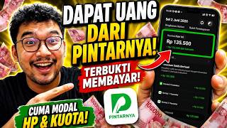 Download lagu MODAL HP & KUOTA! CARA DAPAT UANG DARI APLIKASI PINTARNYA