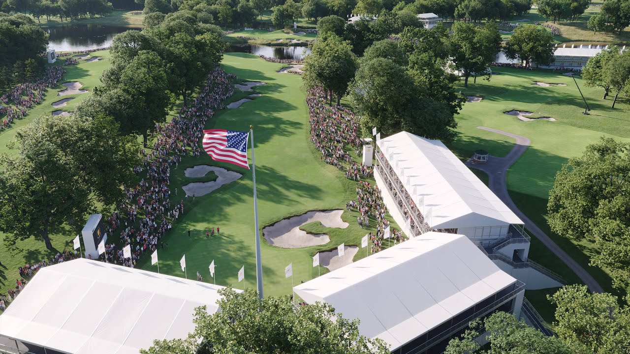 Medinah Country Club - 2026 Presidents Cup - Golf Course Animation