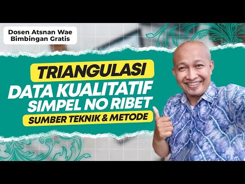 Video: Apa triangulasi dalam penelitian?