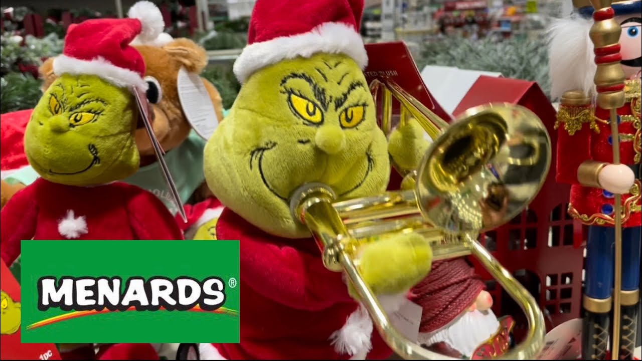 Christmas 2021 MENARDS, MASSILLON OHIO decorations inflatables 