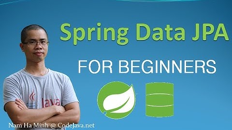 How to get started with Spring Data JPA