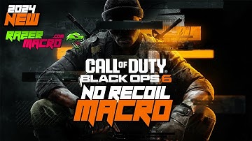Call of Duty BO6 No Recoil Macro.  #cod #codbo6 #macro