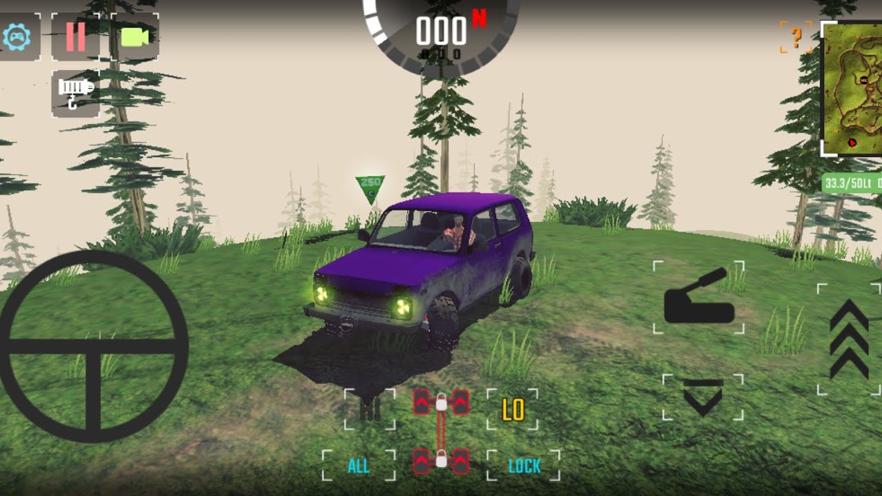 Покатушки по бездорожью.Покоряем горы.(Project Offroad 20)