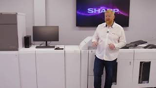 Inline Decurler Adjustment on the Sharp BP-1200S Digital Press
