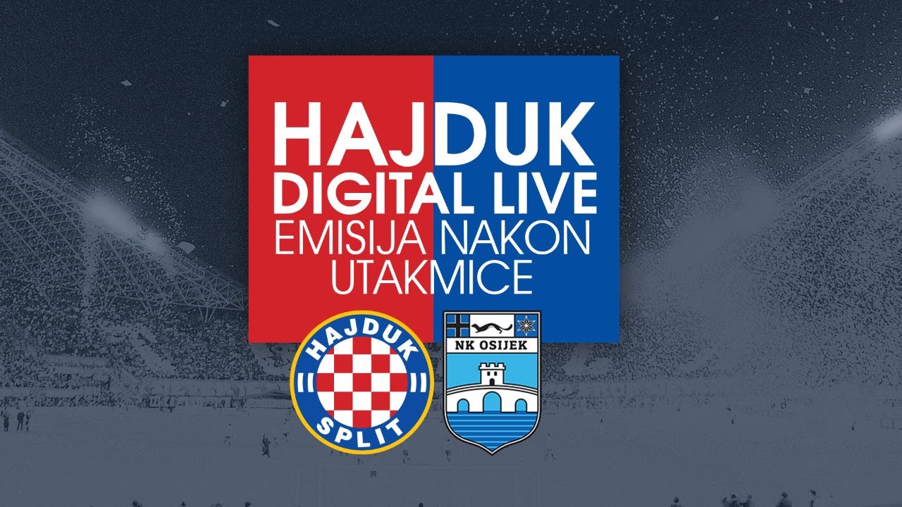 Hajduk Digital Live nakon Hajduk - Varaždin 