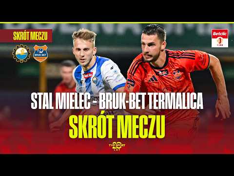 Skrót: Stal Mielec - Bruk-bet Termalica | Betclic 1 Liga, 8. Kolejka. Biało-niebiescy Kontra Słonie!