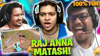 Comedy Video | Raj Anna Mastash! |@UnqGamer  @theChief. @ItsNinja07 | Ruthless Gaming | bgmi