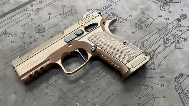 CZ Shadow 2 Compact Custom with Tanodized Cerakote, Ported Barrel, & SSSRTJ