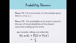 9.1 Determining Probabilities