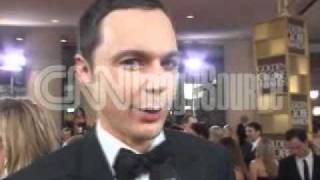 2011 Jim Parsons GOLDEN GLOBES ARRIVAL - CNN