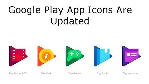 Google Play App Icons Are Updated