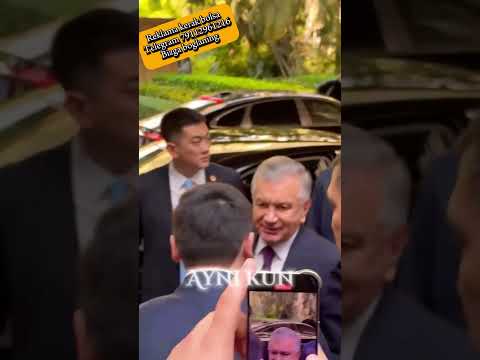 Shavkat Mirziyoyev Xitoyda