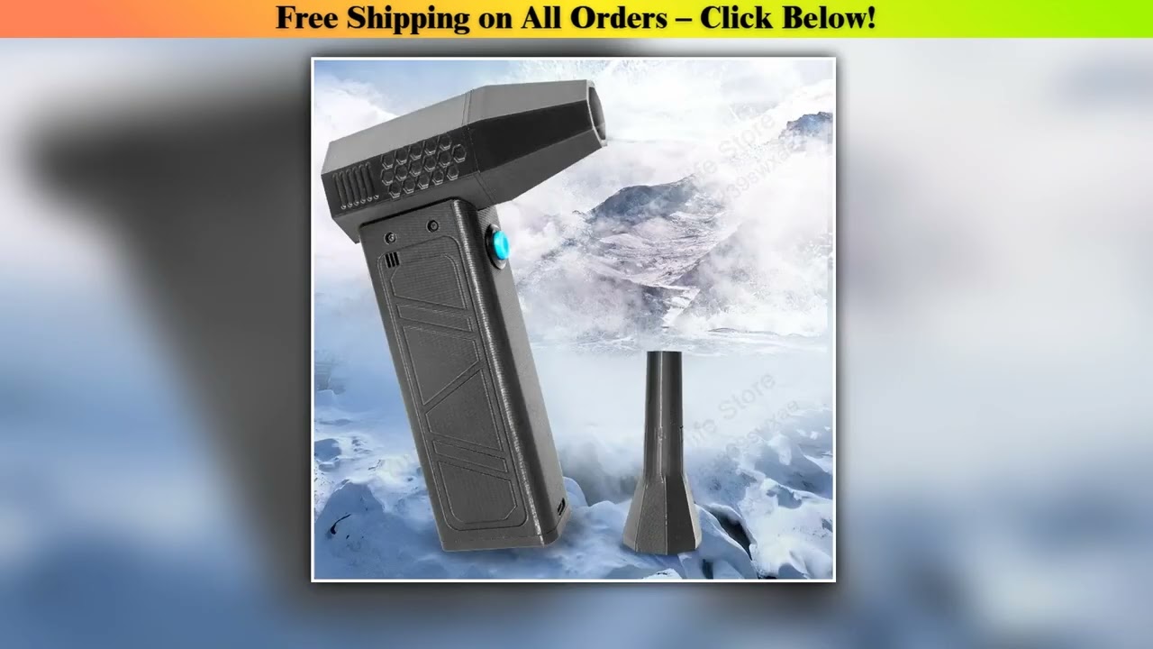 Mini vacuum cleaner 140000RPM blower turbo jet fan electric display handheld