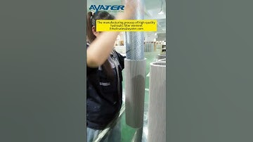 The manufacturing process of high-quality hydraulic filter element