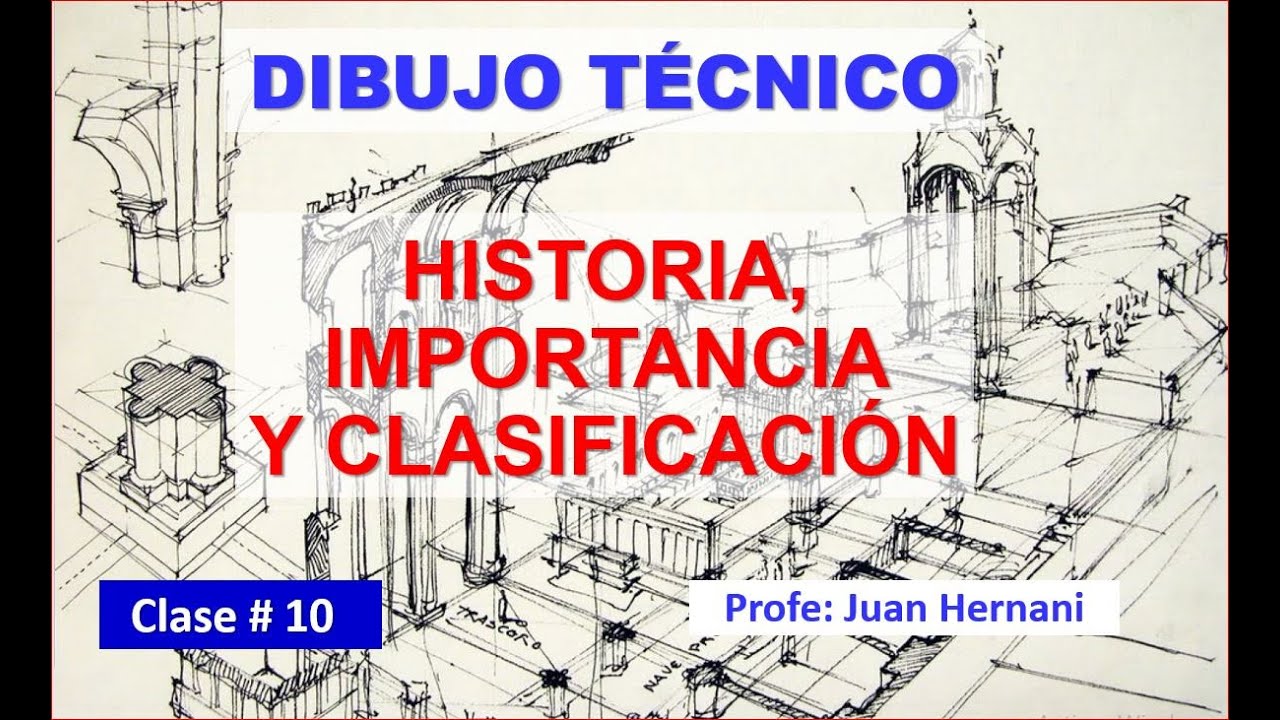 Clase #10 -Historia, importancia y clasificación del Dibujo Técnico. 