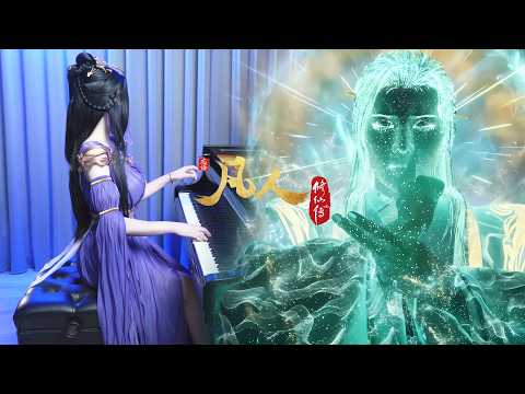 A Mortal's Journey「不凡 Extraordinary」Ru's Piano Cover 🎋Han Li’s Nascent Soul Breakthrough Version🎋