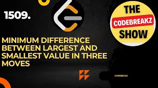 1509. Minimum Difference Between Largest and Smallest Value in Three Moves |🎯Leetcode Problem of Day