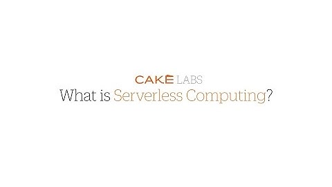 What is Serverless Computing?