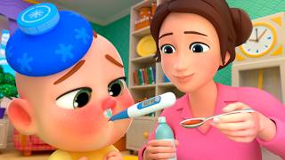 Sick Baby Song | Taking Care of Little Baby | Newborn Baby Songs & Nursery Rhymes