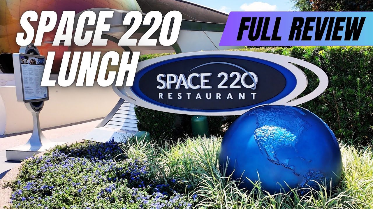 Обзор обеда в Space 220 в Epcot | Ресторанный опыт, еда и атмосфера