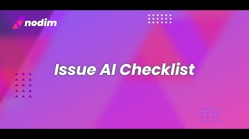 Issue AI Checklist for Jira Cloud