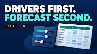 Driver-Based Forecasting in Excel: Separate Assumptions from Outputs