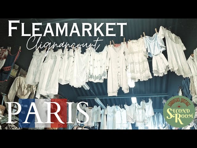 PARIS] Clignancourt flea market / Lots of vintage clothes