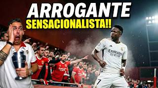 VINI JR PROVOCA ADEPTOS NO ESTÁDIO E CORREU MUITO MAL! NOITE DE CHAMPIONS TENSA NA LUZ!